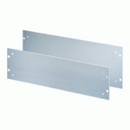 Face avant 19" SCHROFF avec trous pour poignées, 2 U, 4 mm, alu, anodisé