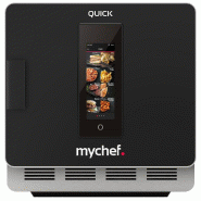 Four à cuisson rapide avec écran tactile.Noir - 400x630x410 mm - 3600 W 230/1V - QT11FN0D Mychef - noir inox QT11FN0D