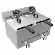 Friteuse électrique professionnel à poser 2x8l - P7518.0205