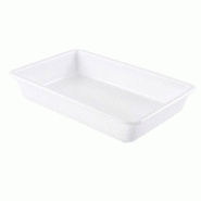 GASTROLAND Bac plat GILAC 10 Litres - Blanc - blanc 3701666000164
