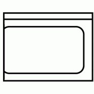 KBS Table d'écoulement à droite sans fond avec rebord 700x700x850 mm - inox 20390015