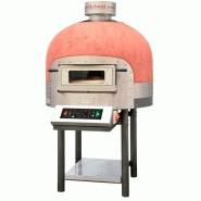 Morello forni - four rotatif électrique 6 pizzas finition coupole base Morello forni - four rotatif électrique 6 pizzas finition coupole base