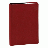 Quo Vadis - Agenda - 2027 - Ministre Recyclé - Semainier - Multilingue - Eunoia - Rouge - 12 mois janv à déc - 16x24cm - Papier Clairefontaine recy