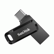 SanDisk Ultra Dual Drive lecteur USB flash 128 Go USB Type-A / USB Type-C 3.2 Gen 1 (3.1 Gen 1) Noir