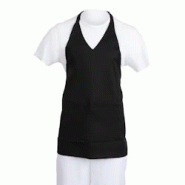 Tablier Serveur Col En V Whites Noir - Whites Chefs Clothing - noir 0698142029647 Tablier Serveur Col En V Whites Noir - Whites Chefs Clothing - noir 0698142029647