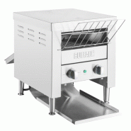Toaster inox double convoyeur 400 tranches / heures, 2400 W, 220 V - MONO