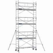 Échafaudage roulant acier ROLLSTAR 295 - Hauteur de travail : 9,10 m - DUARIB - 8330072 Échafaudage roulant acier ROLLSTAR 295 - Hauteur de travail : 9,10 m - DUARIB - 8330072
