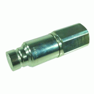 Coupleur Série 3FFH -Anti-pollution - Acier FG - Mâle - 12.5 , 1/2” , 1/2” BSP FEMALE , 116 , 24.5 , 34