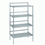 Etagère inox sur pieds - Largeur S (L=410-810mm) Inconnue ETPLS