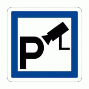 Panneau CE9 - Parking sous vidéo surveillance