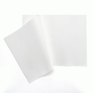 Papier ingraissable blanc 1 face 25x32cm - 10kg - pour métiers de bouche - fabrication française