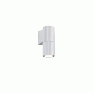 Applique murale extérieure blanche culot GU10 IP44 - Trio - Parana - blanc aluminium 4017807687125