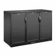 Arrière-bar trois portes pleines Série G 850mm 320L | Polar - GE999