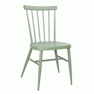 Chaises en aluminium Windsor vertes - Lot de 4 - DX687 | Bolero