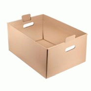 García de Pou Garcia de Pou 15 unités - Cartons De Transport 760 G/M2 59,1X38,9X26,4 Cm Naturel Carton - beige papier 268.97 García de Pou Garcia de Pou 15 unités - Cartons De Transport 760 G/M2 59,1X38,9X26,4 Cm Naturel Carton - beige papier 268.97