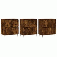 Helloshop26 - Buffet bahut commode armoire meuble de rangement organisateur cuisine salle de séjour salons 3 pcs bois d'ingénierie 02_0037059 - 3000 Helloshop26 - Buffet bahut commode armoire meuble de rangement organisateur cuisine salle de séjour salons 3 pcs bois d'ingénierie 02_0037059 - 3000