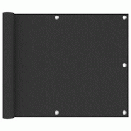 Helloshop26 - Écran de balcon brise pare vue protection confidentialité 75 x 300 cm tissu oxford anthracite 02_0009970 - 3000536747766 Helloshop26 - Écran de balcon brise pare vue protection confidentialité 75 x 300 cm tissu oxford anthracite 02_0009970 - 3000536747766