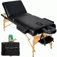 Helloshop26 - Table de massage Pliante 3 Zones - 10 cm d'épaisseur + Housse noir 2008138 - 3000138311303 Helloshop26 - Table de massage Pliante 3 Zones - 10 cm d'épaisseur + Housse noir 2008138 - 3000138311303