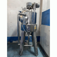 Réacteur en acier inoxydable 500 litres avec agitation et coque d'occasion_98 - référence                        :                         c6463