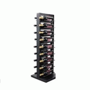 Range-bouteilles Baga sur pied 18 bouteilles élégant VinoGuard. Blanc - blanc métal VG-Baga-18-B1 Range-bouteilles Baga sur pied 18 bouteilles élégant VinoGuard. Blanc - blanc métal VG-Baga-18-B1