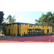 Club house de stade - conception sur mesure