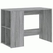 VidaXL Bureau sonoma gris 102x50x75 cm bois d'ingénierie Modèle Orion Master Studio - 840546