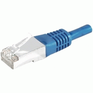 Cordon rj45 catégorie 6 s/ftp bleu - 0,15 m 856814