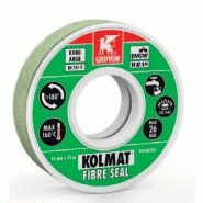 Fibre seal - ruban d'etancheite - kolmat