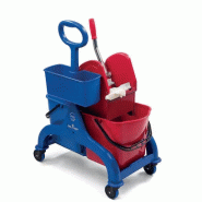 FRED 2x15 lt avec timon latéral et cassette porte-produits