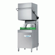 Lave vaisselle à capot 50x50cm - Récupération de chaleur (hotte), Doseur de rinçage intégré, Doseur de lavage intégré Hoonved CAP10E