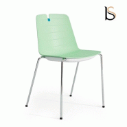 Lot de 2 chaises design Mindy - Mobel Linea. - Vert pistache_0