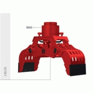 Pinces de tri et de démolition pour pelles jusqu'à 15t rs195 rozzi