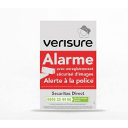 Plaque dissuasive Verisure
