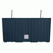 Prosperplast - Jardinière de balcon RATO CASE W - 39,5x18,5x19,5 cm, anthracite - gris plastique ZA3687