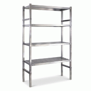 Rayonnage inox claire-voie l.600 x p.600 storinox - 1905600