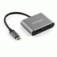 StarTech Adaptateur multiport USB-C vers DisplayPort ou
