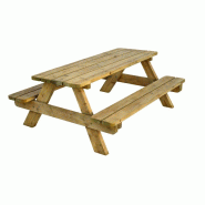 Table pique nique pour enfants en bois - TBLPNQSBS-JD01/E