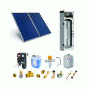 Astrea Pack E - SSC toiture plate 2 capteurs solaires, ballon combiné 200L production ECS instantanée, kit accessoires - Thermador - PSOLCHECSPBM22TP_0