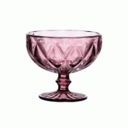 De 6 coupes de glace 35 cl diamond rose - Boite Rond Verre Table Passion - rose verre 3106233380197 De 6 coupes de glace 35 cl diamond rose - Boite Rond Verre Table Passion - rose verre 3106233380197