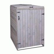 Décoshop26 - Abris poubelles convient pour deux bacs normaux ou un grand bac 126 x 80 x 98 cm bois mvg gris anthracite 04_0007001 - gris 3000261988335 Décoshop26 - Abris poubelles convient pour deux bacs normaux ou un grand bac 126 x 80 x 98 cm bois mvg gris anthracite 04_0007001 - gris 3000261988335