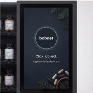 Distributeur automatique réfrigéré de médicaments sans ordonnance et de compléments alimentaires - écran tactile 21.5 pouces - paiement EMV et NFC