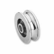 Galet seul U - 100, 20mm