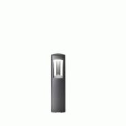 Gea Luce Borne D'Extérieur Ges490 En Aluminium Gris Anthracite, Diffuseur Opale Ip54, Raccordement Gx53 Max 11W - Gealuce - gris GES490