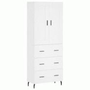 Helloshop26 - Buffet bahut commode armoire meuble de rangement organisateur cuisine salle de séjour salon haut 69,5 x 34 x 180 cm 02_0032596 - 300021 Helloshop26 - Buffet bahut commode armoire meuble de rangement organisateur cuisine salle de séjour salon haut 69,5 x 34 x 180 cm 02_0032596 - 300021