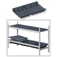 Kit bacs de retention pour rayonnage alimentaure duralinox_0