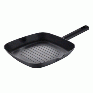 Masterpro By Lionel Rigolet - Poêle Grill en Aluminium Forgé Compatible Induction 28 cm - Q5241