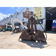 Mecalac Benne preneuse avec attache rapide Mecalac pour pelle