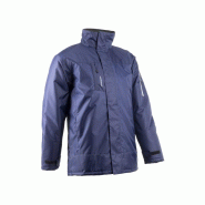Parka - PANDA - 200D Oxford 100% PES enduit PU + Matelassage 160g/m2 - Marine/Réflectif - COVERGUARD | 5PDA120_0