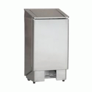 Poubelle de Cuisine à Pédale 90 Litres - Combisteel - inox 0641094414498 Poubelle de Cuisine à Pédale 90 Litres - Combisteel - inox 0641094414498
