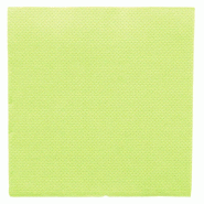 Serviette en ouate gaufré 2 plis vert anis 20x20cm - par 2400